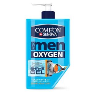 ژل اصلاح پمپی مردانه اکسیژن کامان